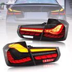 VLAND GTS OLED STYLE FULL LED SMOKE Sequential Tail Light For 12-18 BMW F30 F80 