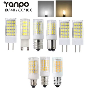 Led Ceramic Corn Lamp 7W Bulb 220V Ac 52 88Led Smd2835 Warm/Cool White 220V Home - Picture 1 of 24