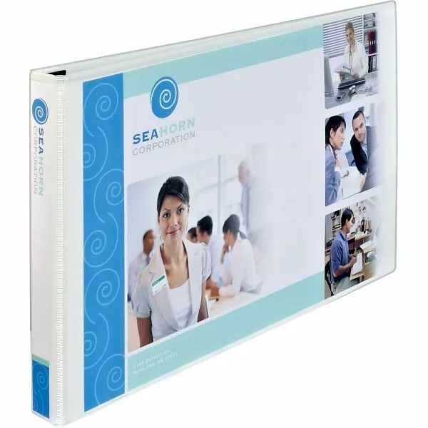 NEW! Avery #72124 11" x 17" White Binder w/1" Slant Rings, 250 Sheet Cap., 2/$25 - Image 1 of 4