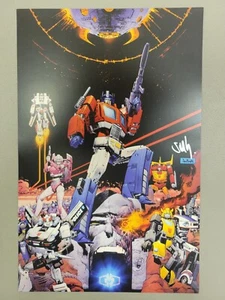 Impresión artística Transformers 11" x 17" firmada por Sean Murphy Optimus Prime - Imagen 1 de 1