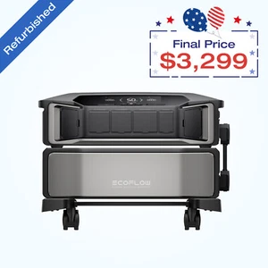 EcoFlow DELTA Pro Ultra 6kWh Power Station LiFePO4 Battery Certified Refurbished - Picture 1 of 9