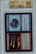 MTG Fire and Ice BGS 9.5 Gem Mint FNM MTG Foil Promos 7844 Amricons