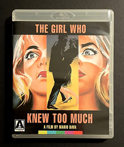 THE GIRL WHO KNEW TOO MUCH Bava 3-DISC SPECIAL ED ARROW BLU-RAY Giallo REGION B