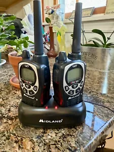Midland GXT1000VP4 up to 36 Mile Two-way Radio & MIDLAND AVPH3 SECURITY HEADSET - Zdjęcie 1 z 6