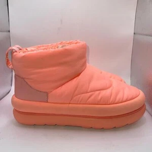 NWOT Ugg Classic Maxi Mini Boots Sweetheart Short Shoes Winter Pink Womens 10 - Picture 1 of 15