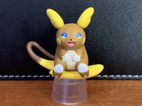 RARE Pokemon Alolan Raichu Figure w/ Stand 2” T-Arts Sun Moon F/S! Cover