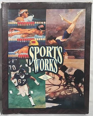 Vintage SPORTSWORKS Educational Software 3.5" Disks Diskettes MS-DOS Boxed - Image 1 of 4
