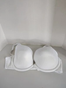 Cacique Bra 36DDD White Runs Small - Picture 1 of 5