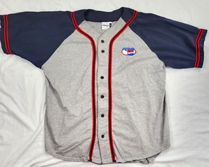 Pepsi Badger Sport Baseball Jersey Men's XL Retro Sportswear Athleisure Classic - Picture 1 of 9