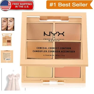 Buildable Color Correcting Cream Palette - Flawless Full Coverage & Cruelty-Free - Picture 1 of 11