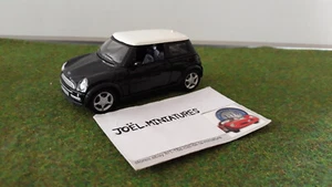 MINI COOPER noire MAISTO 21122 voiture miniature à friction portes ouvrantes - Foto 1 di 8