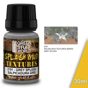 Textura de barro salpicado - GRIS 30ml - pigmento textura pasta efecto diorama - Imagen 1 de 2