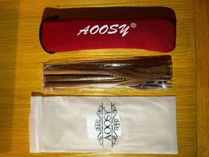 Juego de cubiertos antibacterianos AOOSY para bento, cuchillo japonés de madera tenedor y cuchara - Imagen 1 de 3