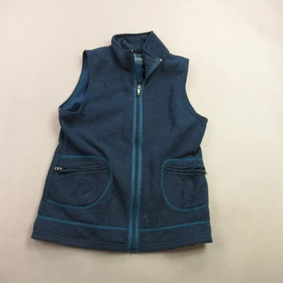 Chaleco Kuhl Mujer Mediano Sin Mangas Informal Bolsillos con Cremallera Aire Libre Senderismo Azul Foto 1 de 4