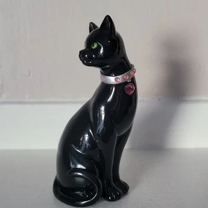 Virtues of the Black Cat Collection Mystical Mystery Figurine Eloquently Elegant - Picture 1 of 10