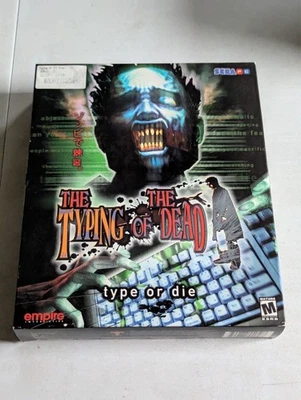 The Typing Of The Dead Sega Big Box Windows 95/98/Me, PC CD-ROM Brand New Sealed - Image 1 of 2