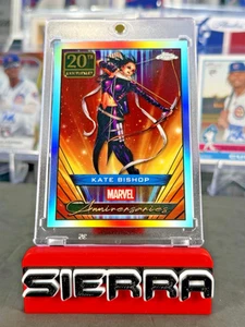 2025 Topps Chrome Marvel Kate Bishop refractor aniversario #MA-28 (DW) - Imagen 1 de 11