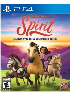 Dreamworks Spirit Lucky's Big Adventure (PlayStation 4, PS4, 2021) New Sealed - Picture 1 of 3