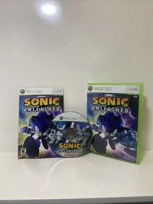 Sonic Unleashed Xbox 360 Complete CIB Tested Works Great Minor Disc Scratches - Image 1 of 4