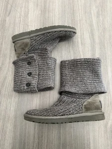 UGG Australia Women’s (Size 6) Classic Cardy Boot - Grey - Picture 1 of 13