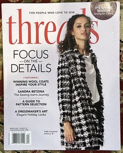 Threads Magazine Winter 2024 Focus On The Details No 228 - Picture 1 of 1