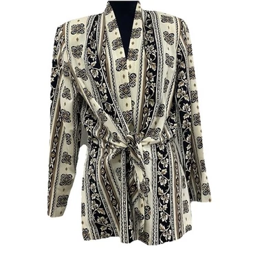 NWT Vintage Maggie Lawrence Shirt Blazer Size L - Image 1 of 4