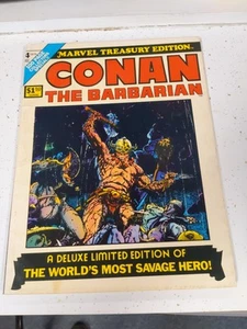 Conan the Barbarian #4 (Comic, 1975) Marvel Treasury Edition - Picture 1 of 10