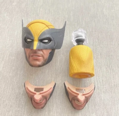 Neck Helmet Mouth Shape Figure 1/6 Hot Toys HT MMS754 Deadpool Wolverine - Image 1 of 3
