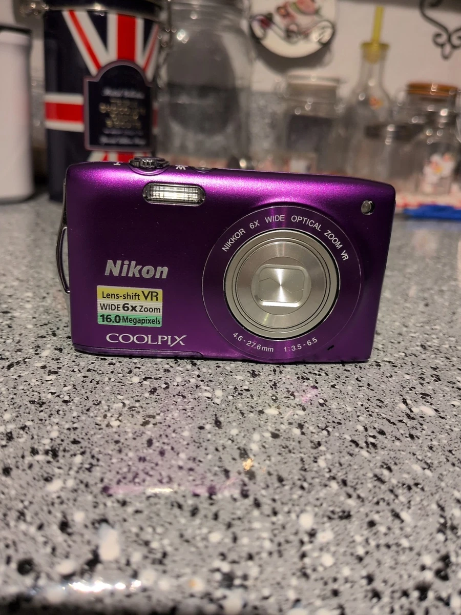 Nikon COOLPIX Purple Digital Cameras for sale - eBay