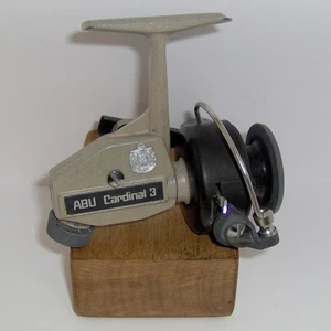 VINTAGE ABU CARDINAL 3 ULTRA-LITE SPINNING REEL Made in SWEDEN s/n 810601 NICE! - Picture 1 of 12