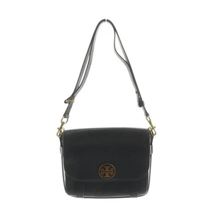 Tory Burch Black Leather Shoulder Bag Women's Authentic Crossbody - Picture 1 of 6