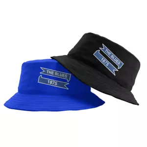 BIRMINGHAM THE BLUES 1875 - BLUE & BLACK - Bucket Fishing Sun Hat - Picture 1 of 7