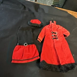 Barbie #3418 Magnificent Midi Dress Hat  Coat TLC Mod vintage - Picture 1 of 15