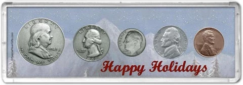 Happy Holidays Coin Gift Set, 1949 Cover