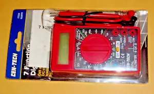 Cen-Tech 7 Funktion Digitalmultimeter #90899 Neu in Verpackung - Bild 1 von 2