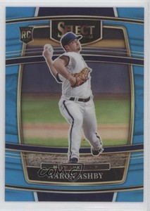 2022 Panini Select Concourse Light Blue Prizm /149 Aaron Ashby #10 Rookie RC