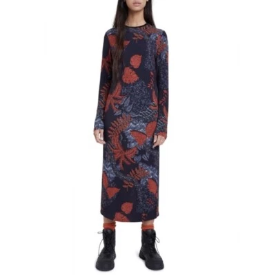 *NUEVO* Vestido David Floral Tejido Desigual, Talla S Foto 1 de 4