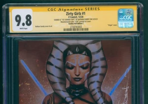 Zirty Girlz #1 CGC 9.8 SS Nathan Szerdy Signature Series Ahsoka Foil 1er Firmado - Imagen 1 de 1