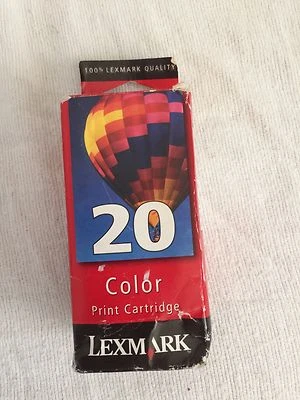 LEXMARK 20 color ink cartridge 15m0120 Unopened - Image 1 of 4