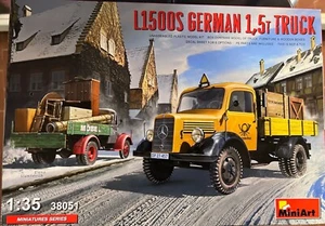 MINIART 38051 1/35 CAMION L1500S GERMAN TRUCK - Foto 1 di 1