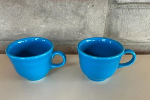 Choose QTY FIESTAWARE Coffee Cup Mug Blue Lapis Homer Laughlin 7 Oz. Lower F - Picture 1 of 2
