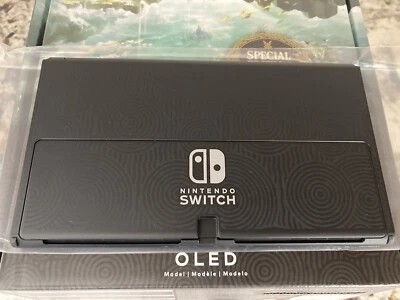 🔥ZELDA OLED TABLET ONLY Nintendo Switch Tears of the Kingdom NEW USA Edition - Image 1 of 4