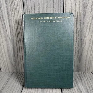 Analytical Methods in Vibrations Leonard Meirovitch, Macmillan, 1967 9th Year 1 - Picture 1 of 12