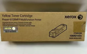 Cartucho de tóner amarillo Xerox Phaser 6128MFP 106R01454 CT201259 Nuevo - Imagen 1 de 4