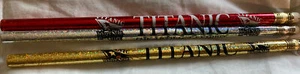 The titanic the artifact exhibit set of 3 Pencils  - Picture 1 of 1
