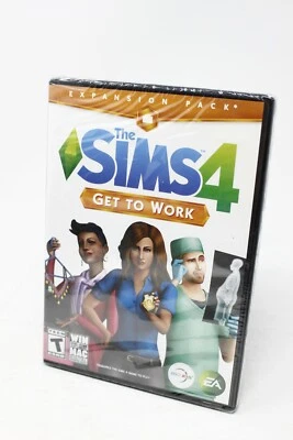Sims 4 Get to Work Expansion Pack - PC Life Simulator - New Sealed - Image 1 of 4