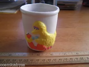 The Muppets Big Bird con tazza in ceramica uccellino tazza spazzolino da denti - Foto 1 di 7
