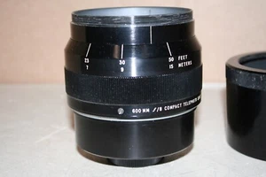 600mm f/8 Compact Telephoto Lens Canon - Picture 1 of 11