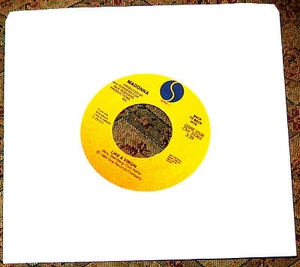 MADONNA LUCKY STAR LIKE A VIRGIN 7" VINYL US MADE IN USA RARE RARO 45 giri/rpm - Imagen 1 de 2