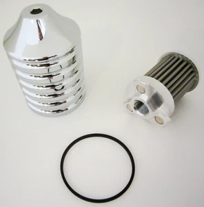 HardDrive Billet Reusable Oil Filter For Harley-Davidson Chrome EM-0018 - Picture 1 of 1